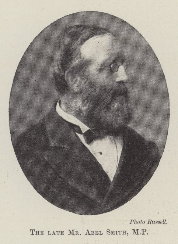 Zesnulý pan Abel Smith, MP od English Photographer