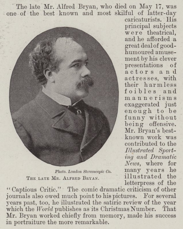 Zesnulý pan Alfred Bryan od English Photographer