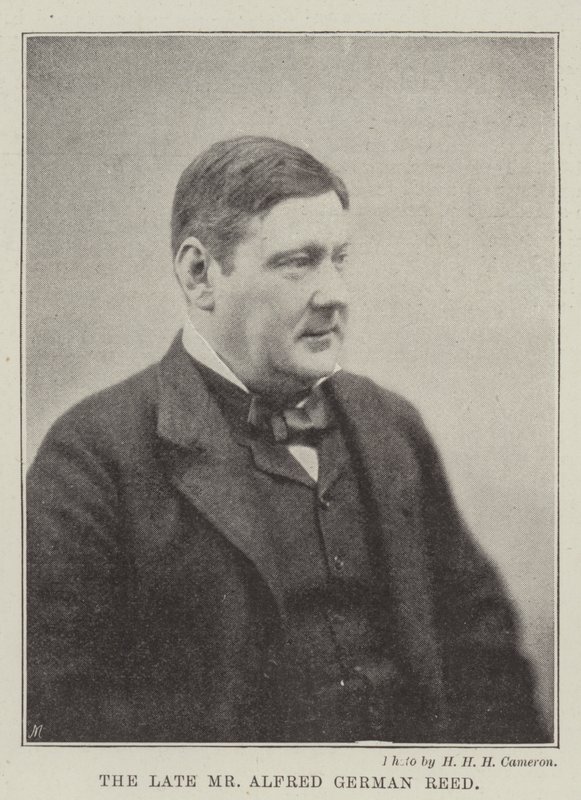 Zesnulý pan Alfred German Reed od English Photographer