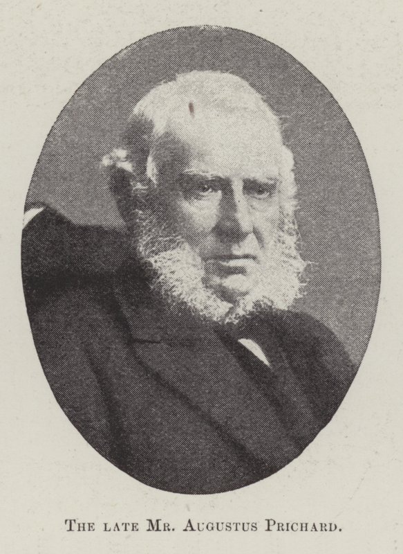 Zesnulý pan Augustus Prichard od English Photographer