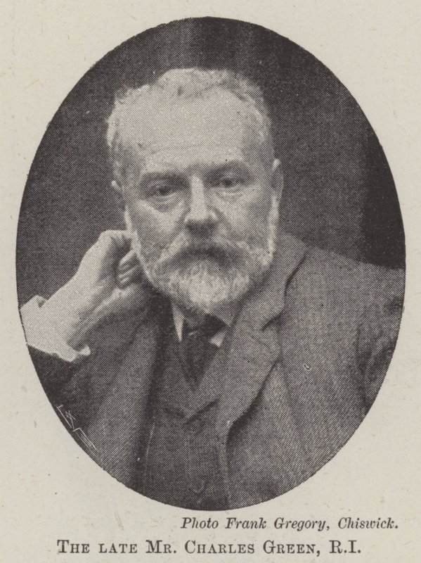 Zesnulý pan Charles Green, RI od English Photographer