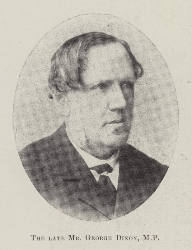 Zesnulý pan George Dixon, poslanec od English Photographer