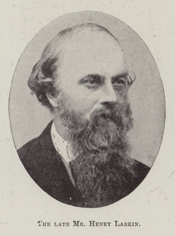 Zesnulý pan Henry Larkin od English Photographer