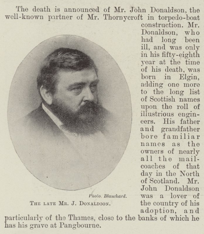 Zesnulý pan J Donaldson od English Photographer