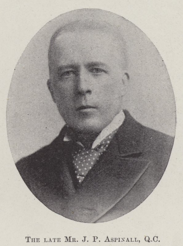 Zesnulý pan J P Aspinall, QC od English Photographer
