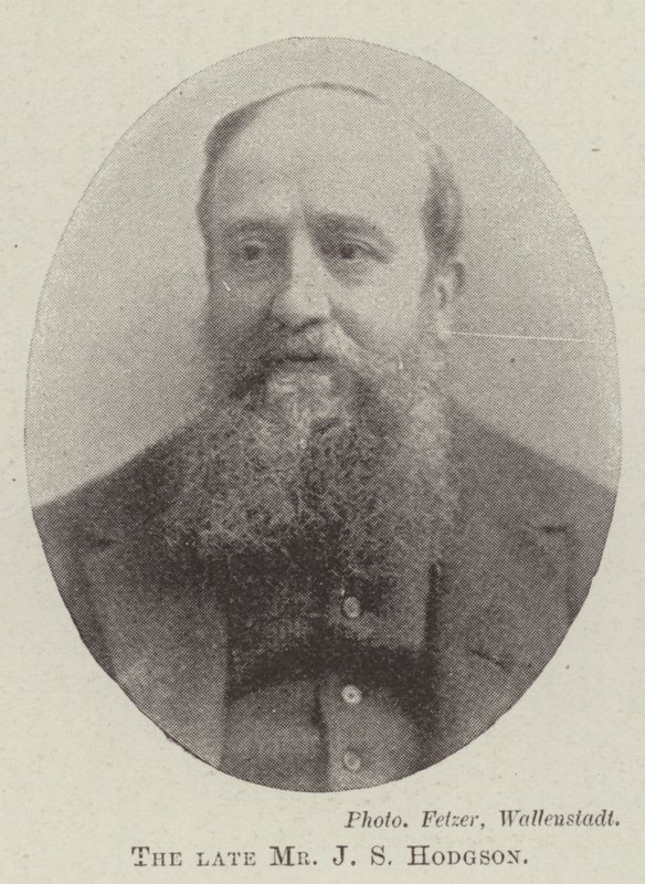Zesnulý pan JS Hodgson od English Photographer