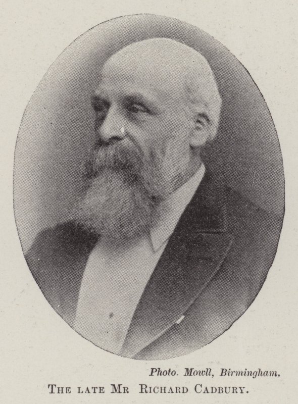 Zesnulý pan Richard Cadbury od English Photographer