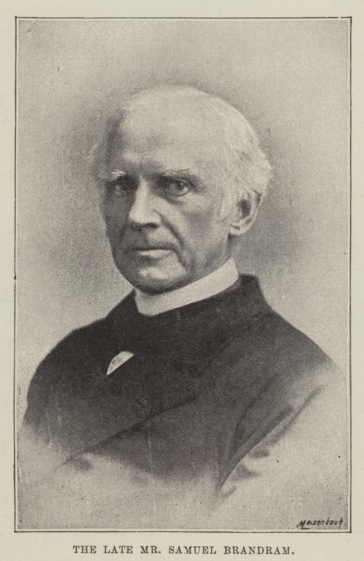 Zesnulý pan Samuel Brandram od English Photographer
