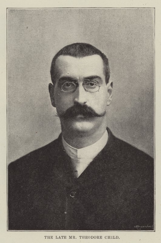 Zesnulý pan Theodore Child od English Photographer