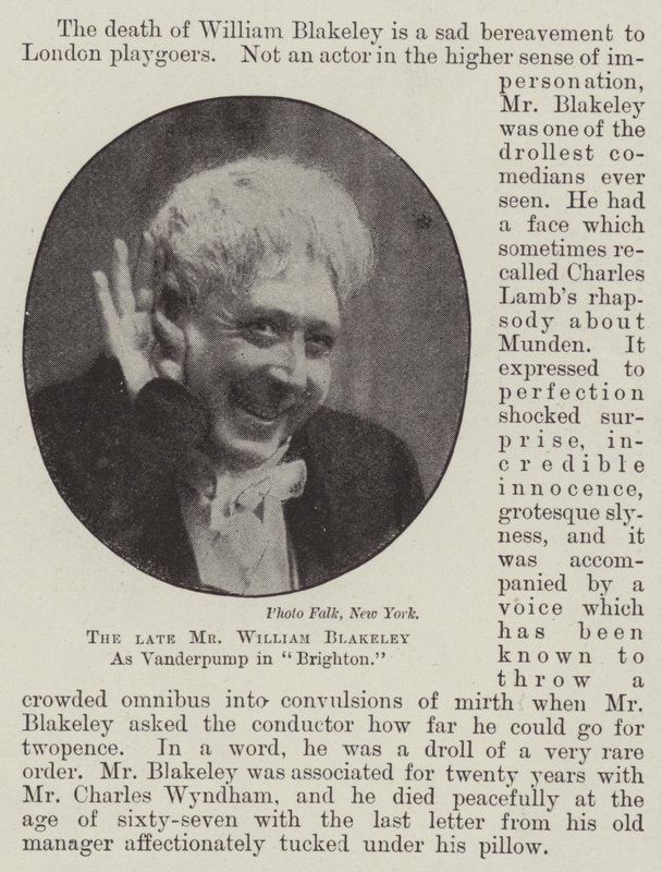 Zesnulý pan William Blakeley jako Vanderpump v Brightonu od English Photographer