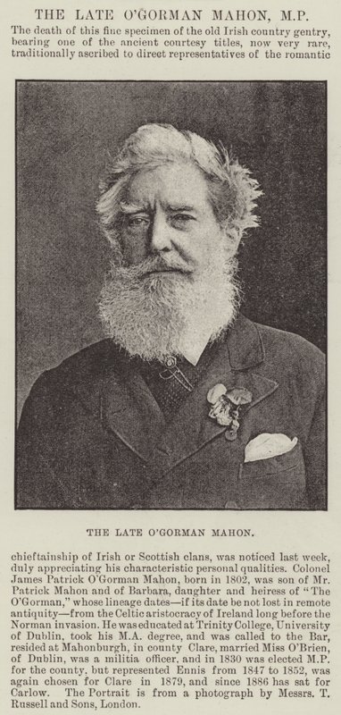 Zesnulý OGorman Mahon, MP od English Photographer