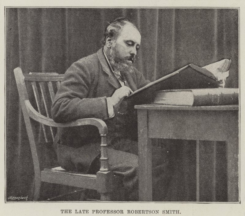 Zesnulý profesor Robertson Smith od English Photographer