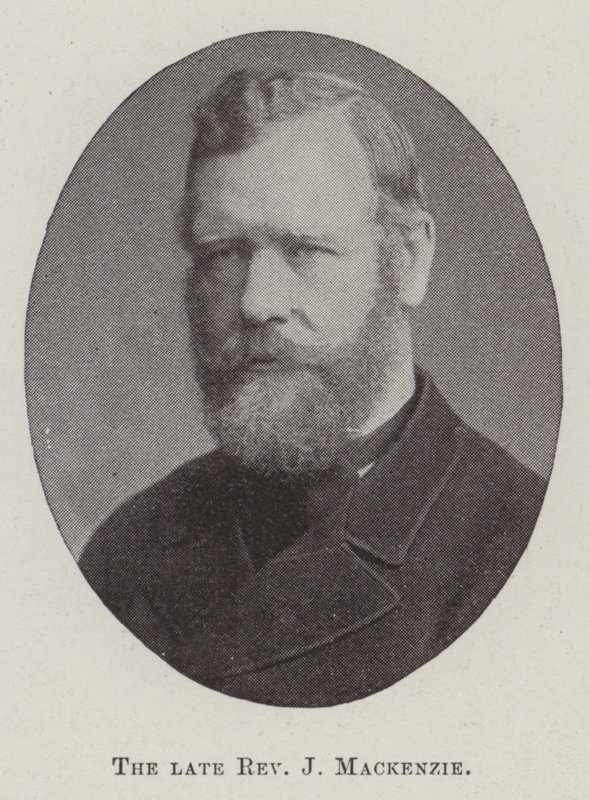 Zesnulý reverend J Mackenzie od English Photographer