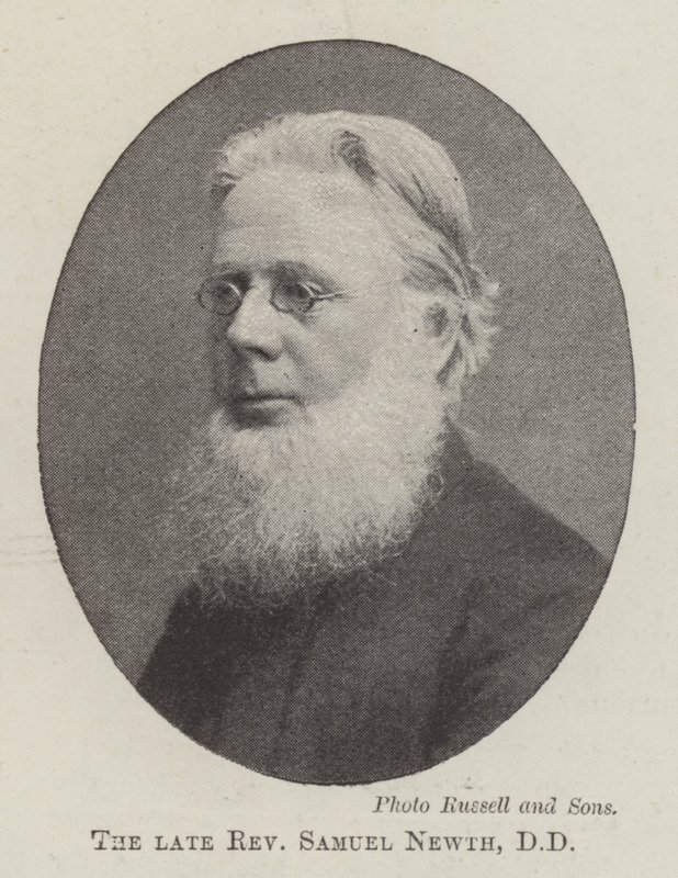 Zesnulý reverend Samuel Newth, DD od English Photographer