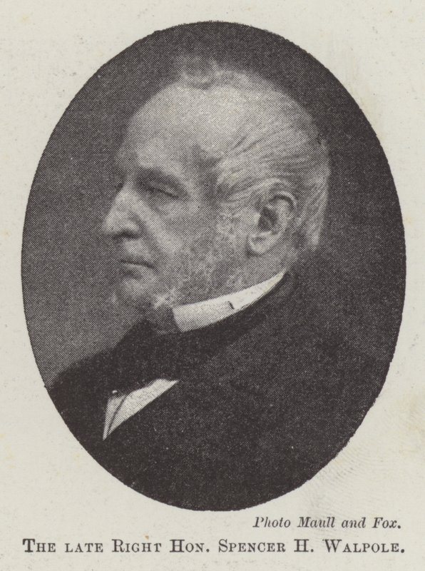 Zesnulý ctihodný Spencer H Walpole od English Photographer