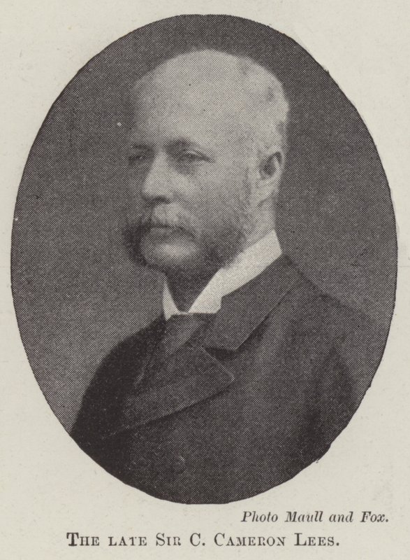 Zesnulý Sir C Cameron Lees od English Photographer