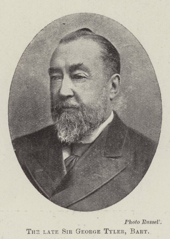 Zesnulý sir George Tyler; Baronet od English Photographer