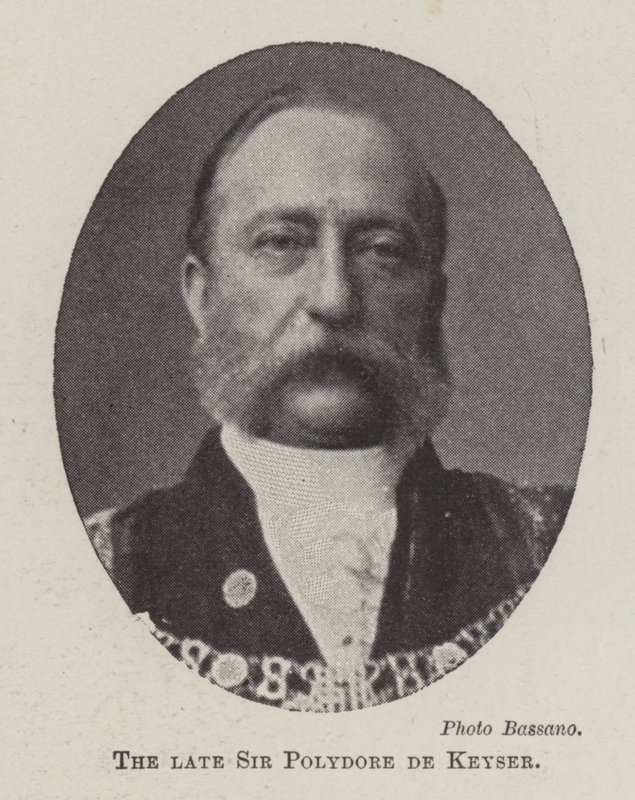 Zesnulý sir Polydore de Keyser od English Photographer