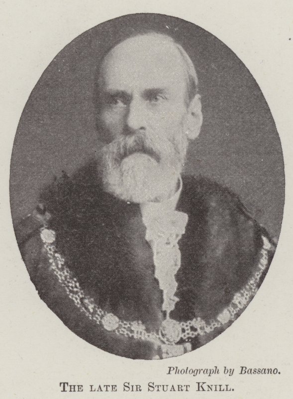Zesnulý sir Stuart Knill od English Photographer