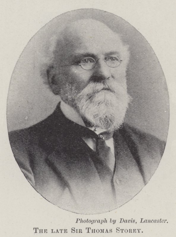 Zesnulý sir Thomas Storey od English Photographer