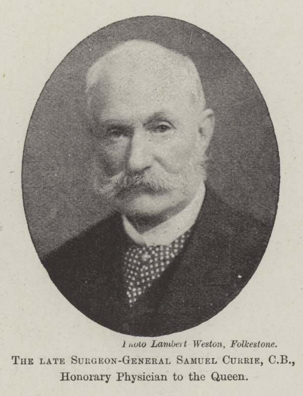 Zesnulý chirurg-generál Samuel Currie, CB, čestný lékař královny od English Photographer