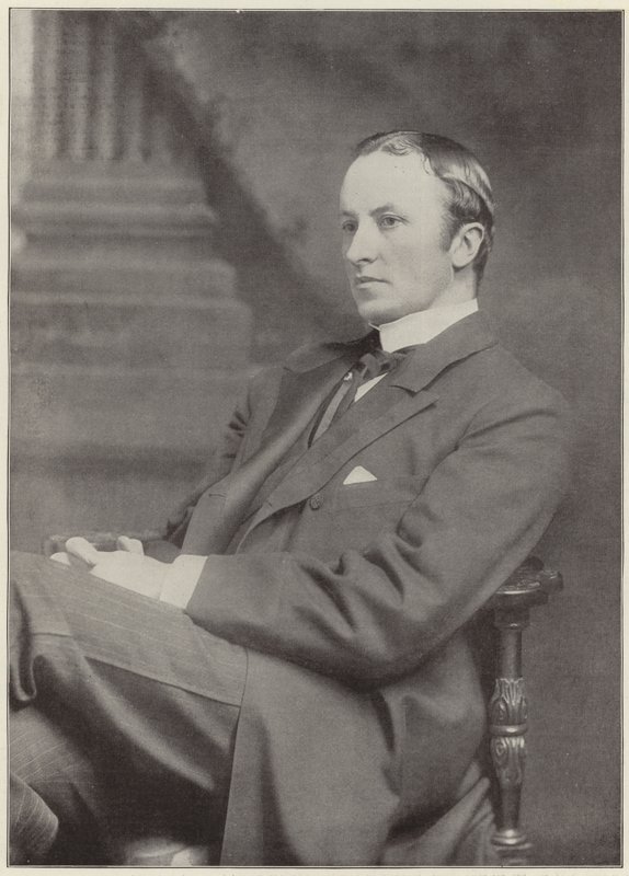 Správný ctihodný George Nathaniel Curzon od English Photographer