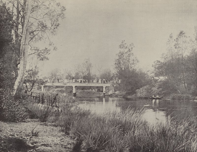 Undercliffe Bridge, Cooks River od English Photographer