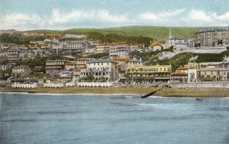 Ventnor, z moře od English Photographer