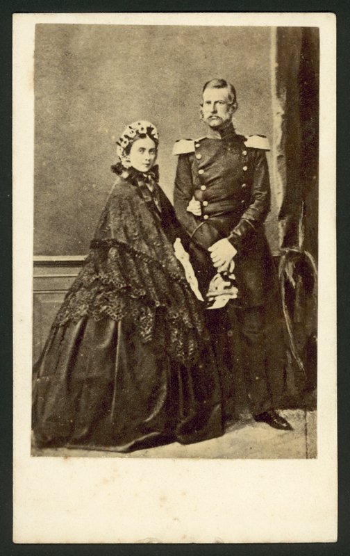 Viktorie, princezna Royal a princ Frederick Pruský od English Photographer