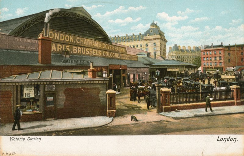 Victoria Station, Londýn od English Photographer