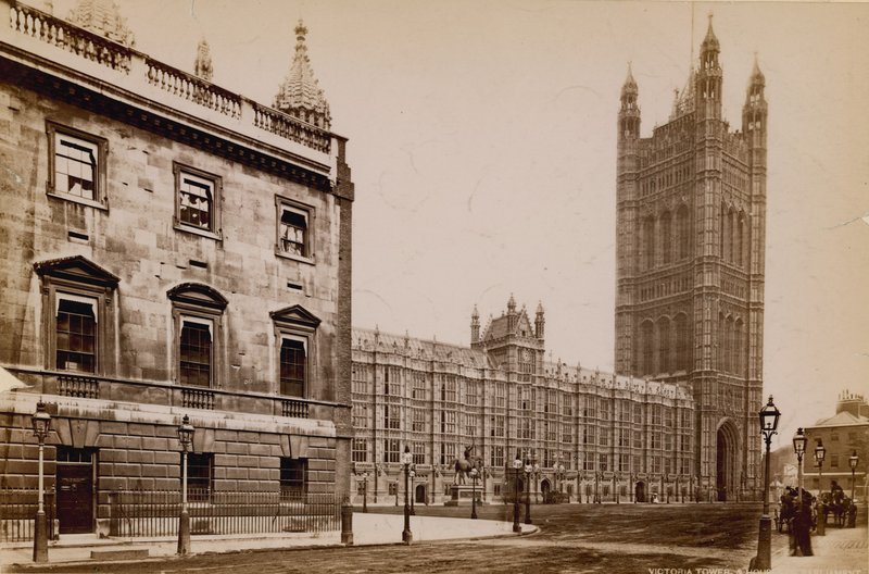 Victoria Tower of the Houses of Parliament od English Photographer