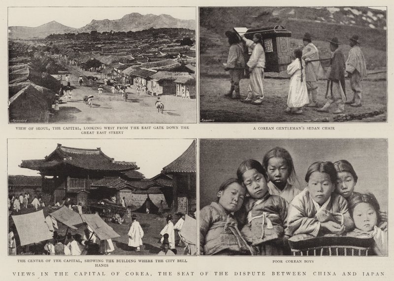 Pohledy v hlavním městě Koreje, sídle sporu mezi Čínou a Japonskem od English Photographer