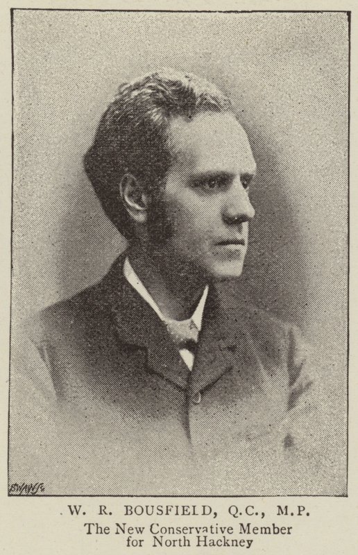 W R Bousfield, QC, MP od English Photographer