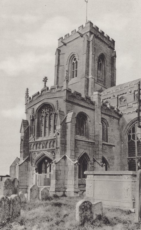 Walpole St Peter (černobílá fotografie) od English Photographer