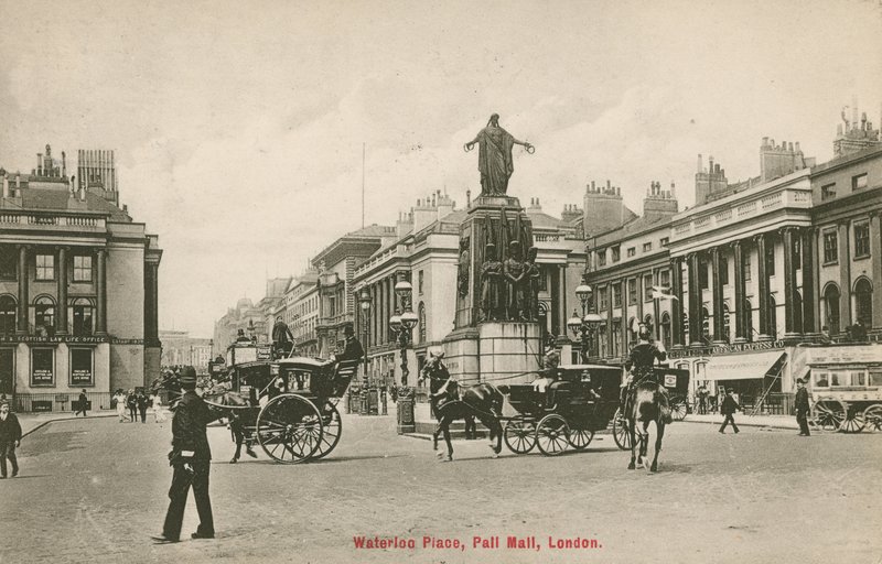 Waterloo Place, Pall Mall, Londýn od English Photographer