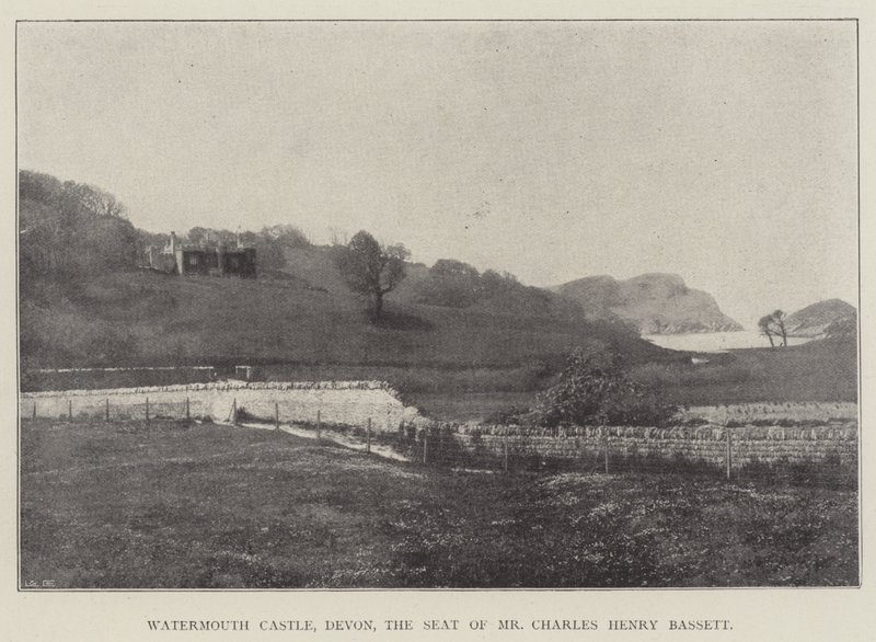Watermouth Castle, Devon, sídlo pana Charlese Henryho Bassetta od English Photographer
