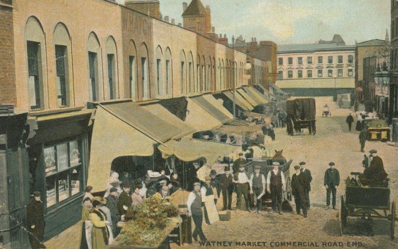 Watney Market, komerční Road End od English Photographer