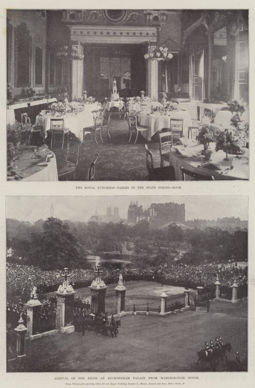 Svatba princezny Maud z Walesu a prince Charlese z Dánska od English Photographer