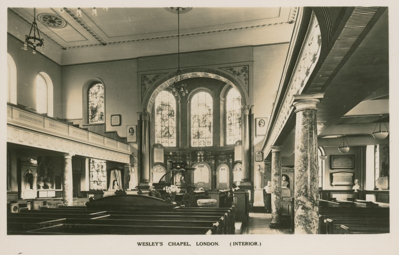 Wesleys Chapel, Londýn od English Photographer