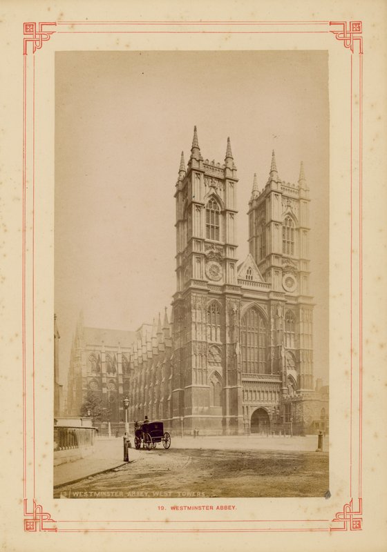 Západní věže Westminsterského opatství od English Photographer