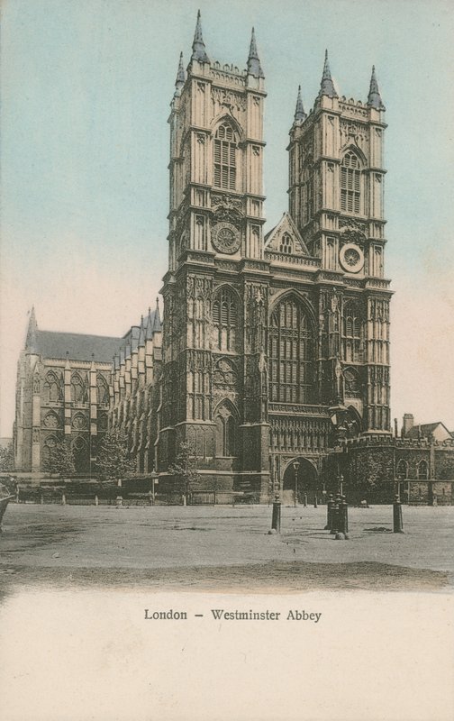 Westminsterské opatství, Londýn od English Photographer