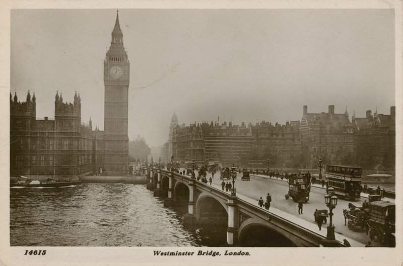 Westminster Bridge, Londýn od English Photographer