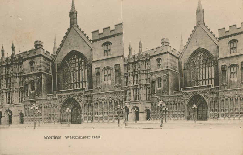 Westminster Hall, Londýn od English Photographer