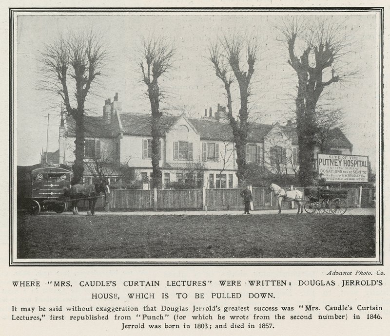 Místo, kde se psaly přednášky o oponě paní Caudlesové, Douglas Jerrolds House od English Photographer