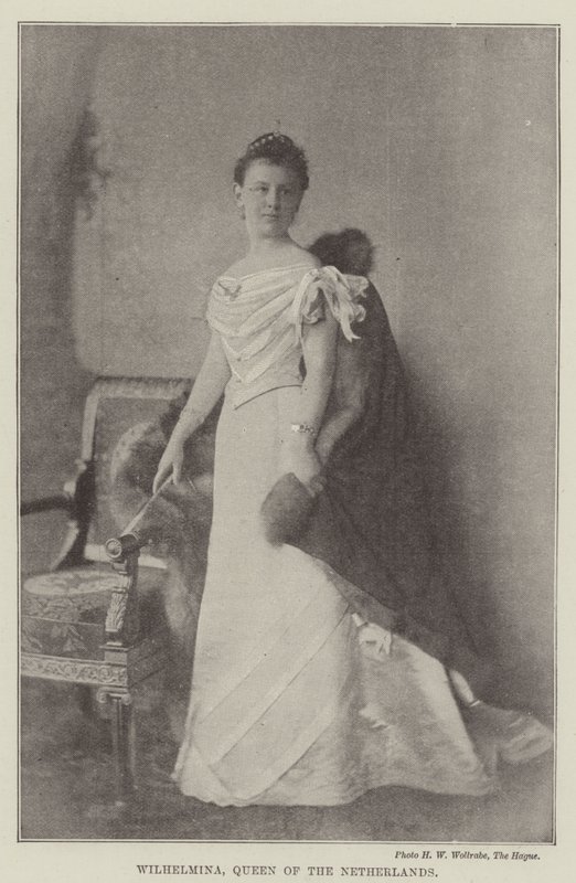 Wilhelmina, královna Nizozemska od English Photographer
