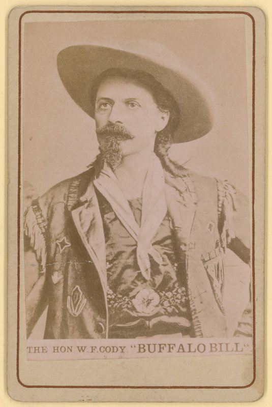 William F Cody, Buffalo Bill od English Photographer
