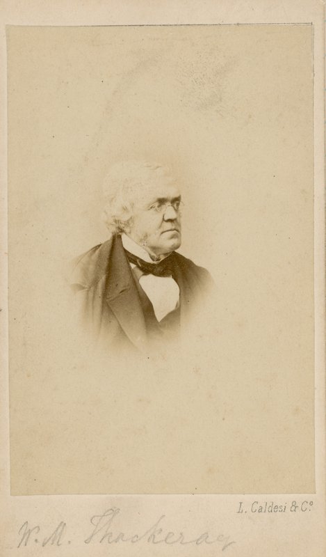 William Makepeace Thackeray od English Photographer