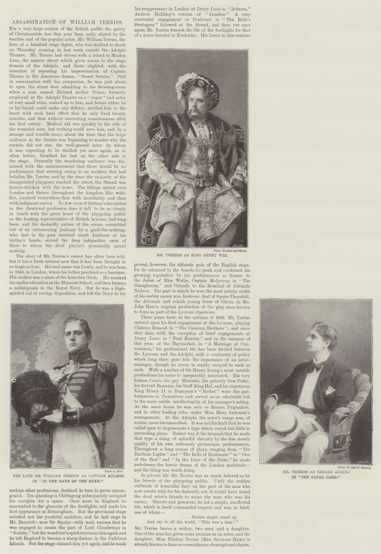 William Terriss od English Photographer