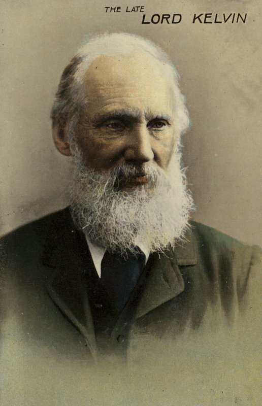 William Thomson, 1. baron Kelvin (1824-1907), britský fyzik a inženýr (barevné fotografie) od English Photographer
