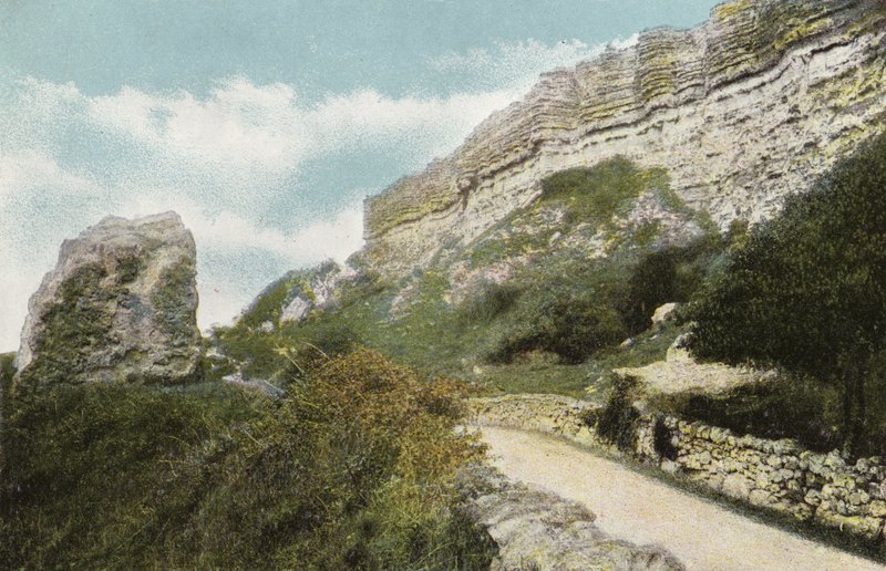 Windy Corner, Undercliff od English Photographer